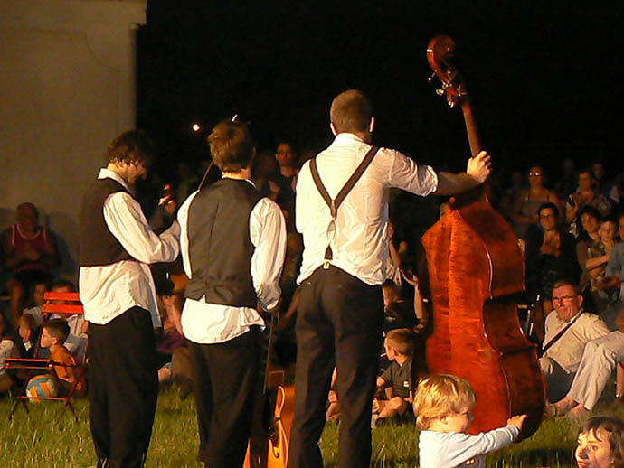 Viry-Noureuil, le 10 juillet 2010 : Les Voleurs de Swing