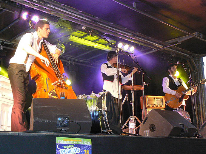 Viry-Noureuil, le 10 juillet 2010 : Les Voleurs de Swing